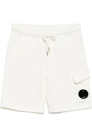 C.P. Company Pantalones cortos de deporte con detalle Lens
