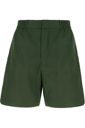 Fendi Bermudas de algodón con pinzas