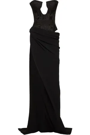 Dsquared2 Vestido largo estilo bustier