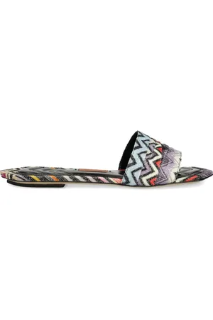 Missoni Sandalias slip-on con motivo chevron
