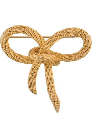 Dior Broche con lazo retorcido 1980 pre-owned