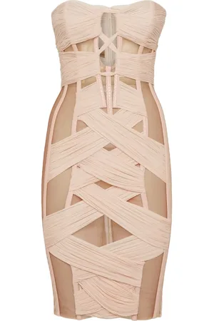 Dsquared2 Vestido corto Chiffon Bandage Corset