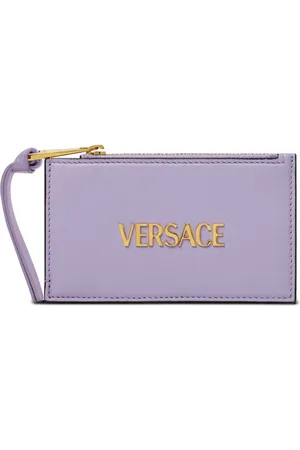 VERSACE Tarjetero Tag con cremallera