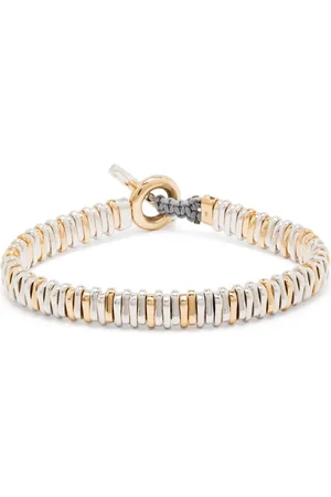 MAOR Pulsera Zig en oro vermeil amarillo de 18 ct