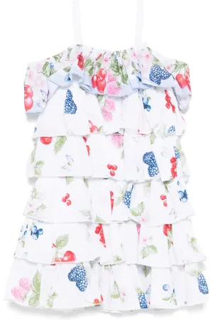 MONNALISA Vestido con fruta estampada