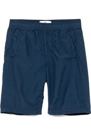 Stone Island Bermudas con parche del logo