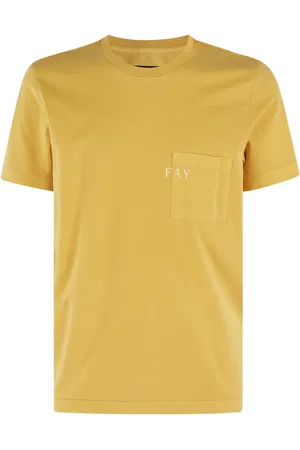 FAY Camiseta con bolsillo de parche