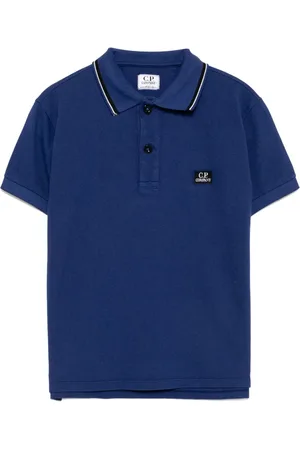 C.P. Company Polo con logo bordado
