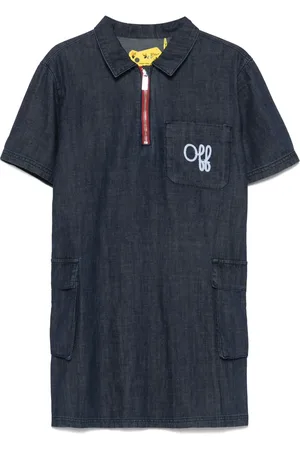 OFF-WHITE Vestido Script Type