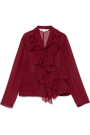 Comme des Garçons Blusa con volantes