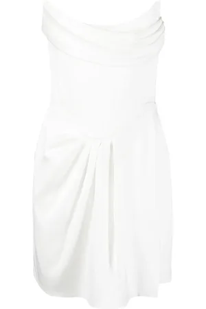 ALEX PERRY Vestido con estilo de corsé