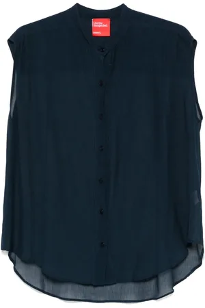 ..,MERCI Camisa semitranslúcida