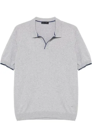 FAY Camisa con cuello de polo
