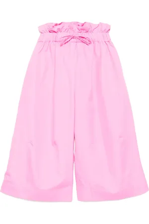 Simone Rocha Pantalones capri con volantes