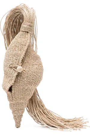 Cult Gaia Bolso de mano Camilla con flecos