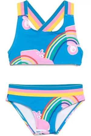 Stella McCartney Bikini con estampado gráfico