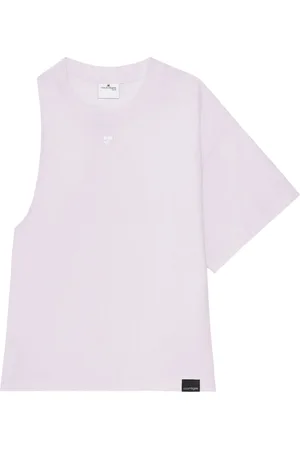 Courrèges Camiseta de una sola manga