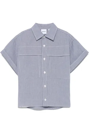 Aspesi Camisa a microcuadros