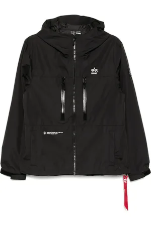 Izzue Chaqueta con logo bordado