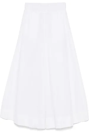 Malo Pantalones palazzo de algodón