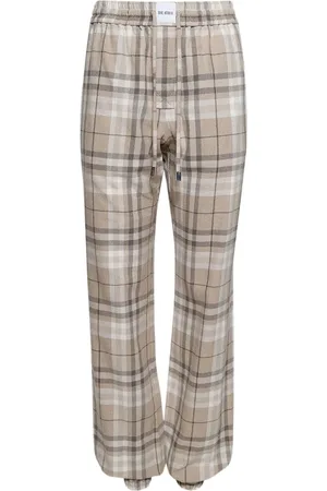 The Attico Pantalones holgados a cuadros