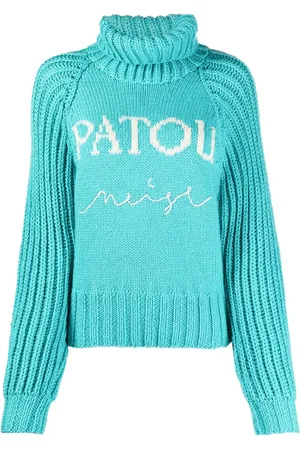 Patou Jersey con logo en intarsia