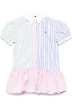 Ralph Lauren Vestido camisero con logo bordado