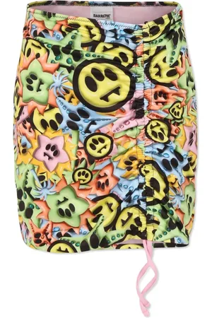 BARROW Falda con estampado gráfico