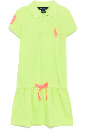 Ralph Lauren Vestido estilo polo con logo bordado