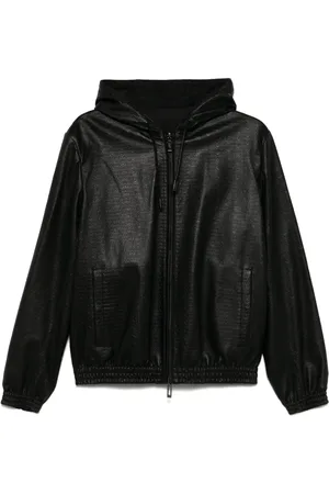 Emporio Armani Chaqueta reversible con logo en relieve