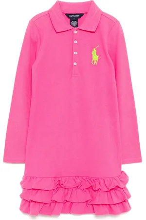 Ralph Lauren Vestido estilo polo con logo bordado