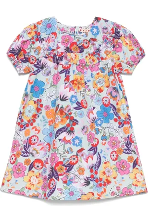 Marni Vestido con motivo floral