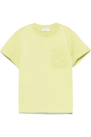 Pinko Camiseta con logo bordado
