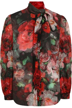 Dolce & Gabbana Blusa con estampado Rose