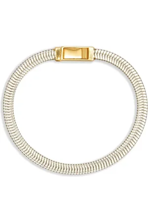 Jil Sander Pulsera con logo grabado