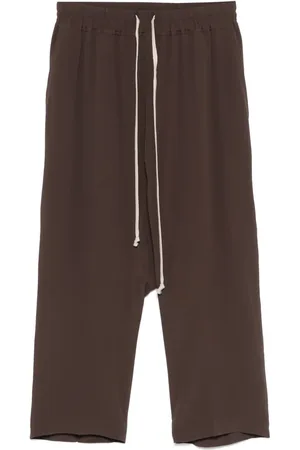 Rick Owens Pantalones capri con cordones