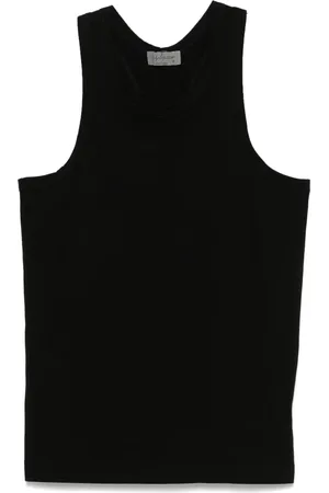 YOHJI YAMAMOTO Camiseta de tirantes de algodón