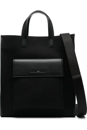 Emporio Armani Bolso shopper con letras del logo