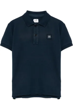 C.P. Company Polo con logo bordado