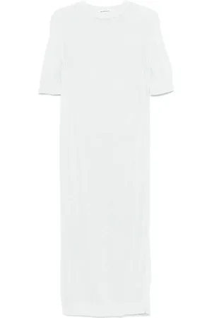Jil Sander Vestido midi de punto