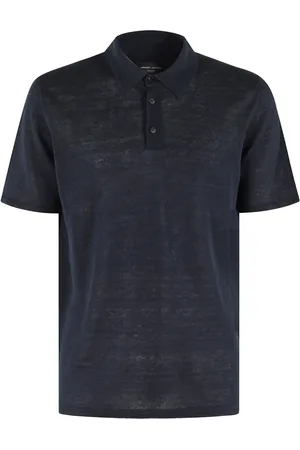 Roberto Collina Polo de algodón y lino