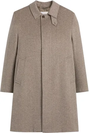 MACKINTOSH Abrigo Dunkeld con motivo de espiga