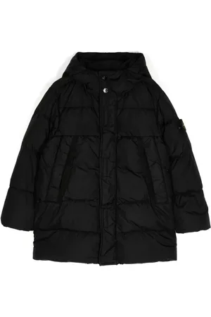 Stone Island Plumífero con distintivo Compass
