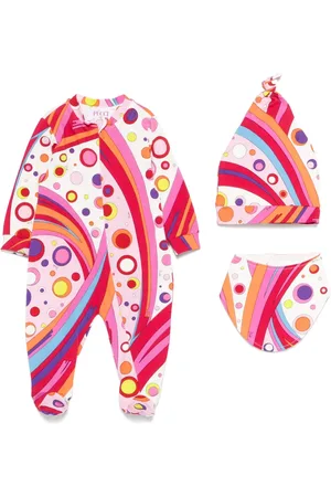 PUCCI Junior Set de pelele con motivo