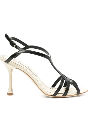 Manolo Blahnik Sandalias Strappy con tacón de 100 mm