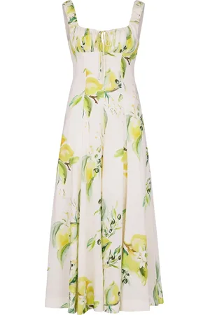 Nicholas Vestido midi Dina