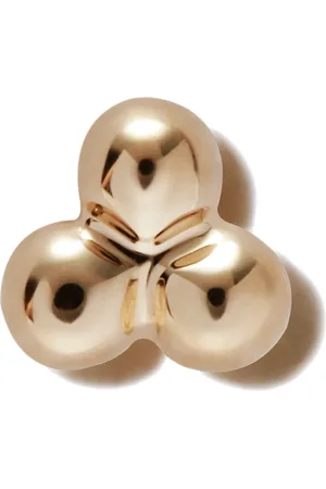 Maria Tash Pendiente Three Ball en oro amarillo de 18kt