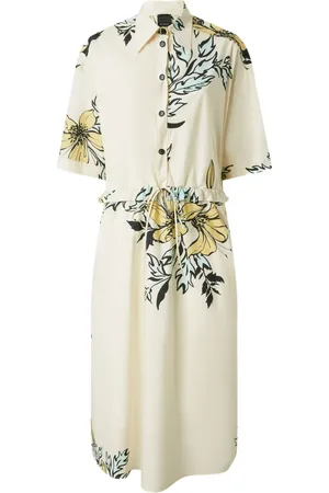 Pinko Vestido camisero con estampado floral