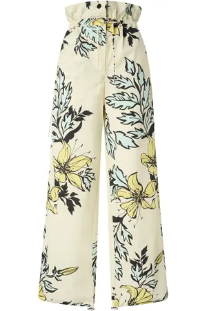 Pinko Pantalones palazzo con estampado floral