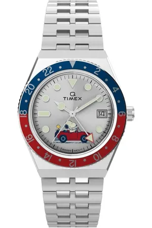 Timex Reloj Q de 38 mm de x Peanuts